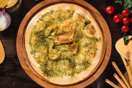 Фокачча с песто