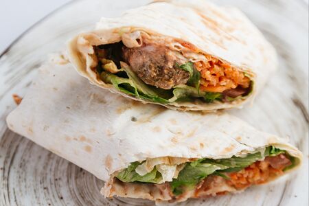 Фалафель в лаваше