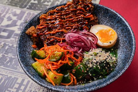 Боул с цыпленком