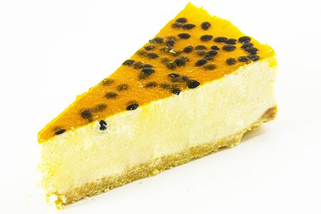 Чизкейк Манго-маракуйя