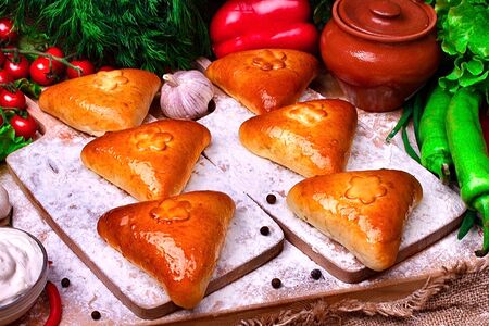 Пирожок с печенью