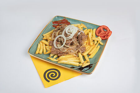 Фри с мясом