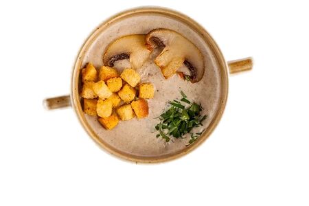 Грибной крем суп