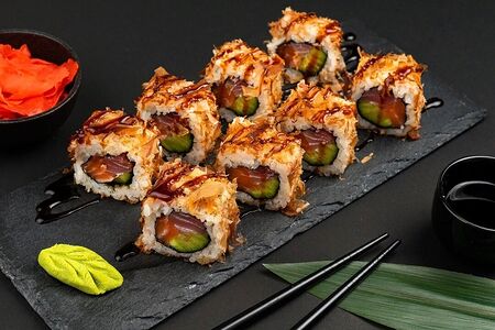 Ролл Бонито спешл лосось с тунцом Bony