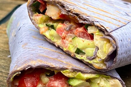 Шаверма с креветкой