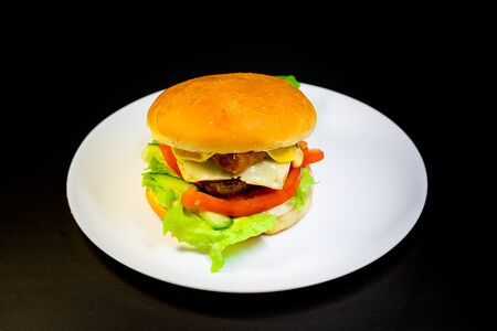 Бургер из свинины