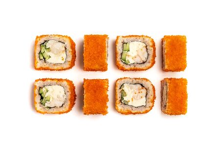 Ролл Калифорния с креветкой