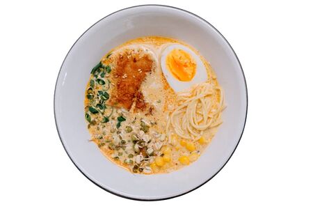 Карри Рамен с курицей
