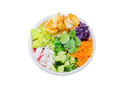 Поке с креветками