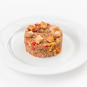 Рис с курицей