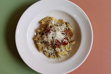 Фузилли с песто