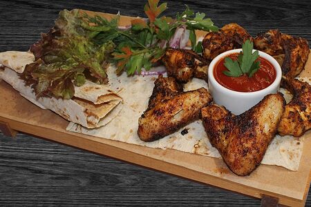 Куриные крылышки острые