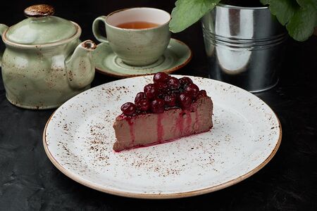 Чизкейк шоколадный