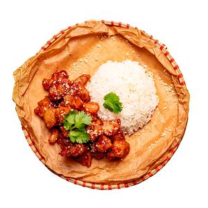 Курица с ананасами