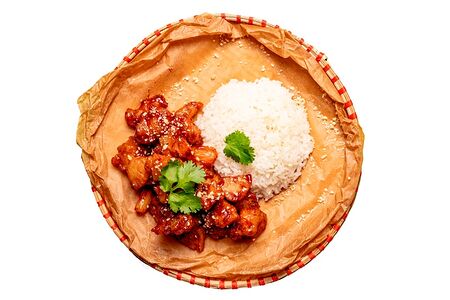 Курица с ананасами 