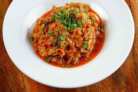 Капуста тушеная