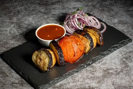 Овощи на мангале