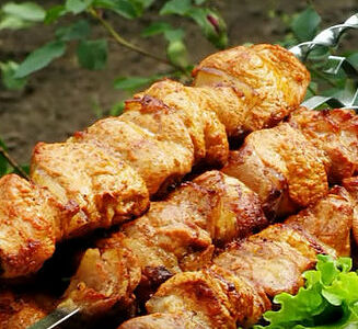 Шашлык из индейки