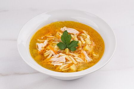 Суп-лапша с курицей