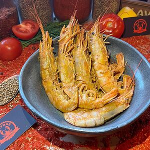 Лангустины обжаренные в фирменном соусе