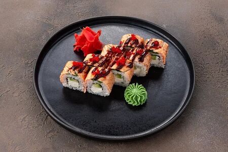 Опаленный лосось