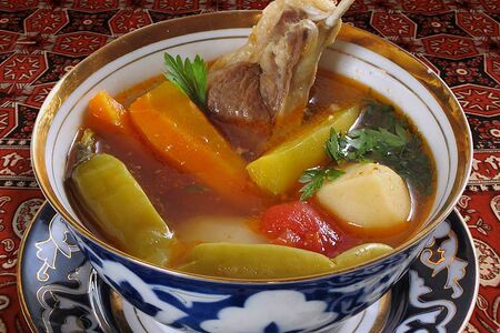 Шурпа с бараниной