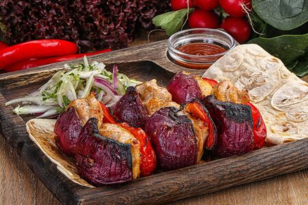 Шиш таук из курицы на мангале