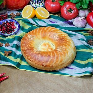 Лепешка узбекская