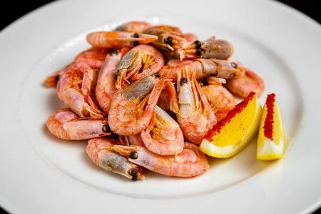 Много креветок к пиву