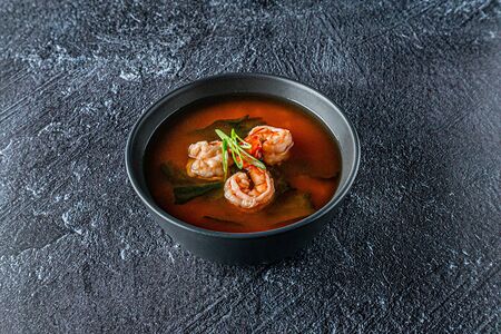 Мисо-суп с креветками