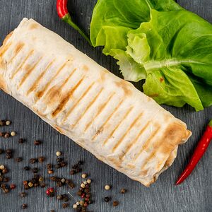 Шаурма со свининой большая