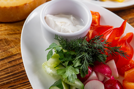 Овощная тарелка