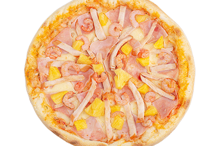 Гавайская на тонком тесте