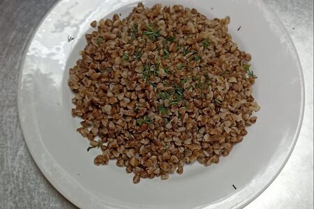 Греча отварная