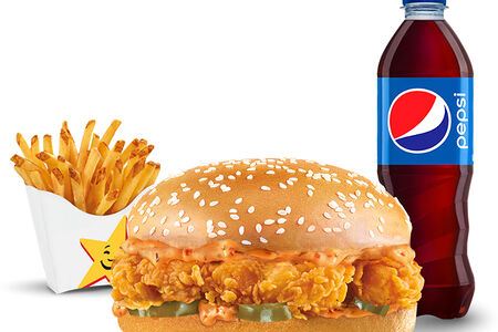 Спайси Чикен Бургер Комбо