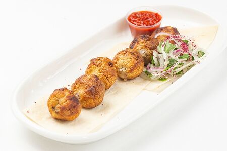 Шампиньоны на мангале