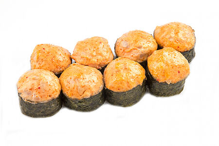 Запеченный лосось ролл