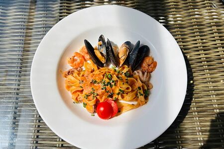 Паста с морепродуктами