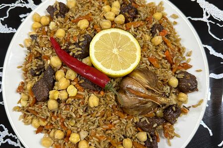 Плов с говядиной