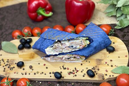 Мощная барбекю шаурма