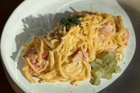 Паста карбонара