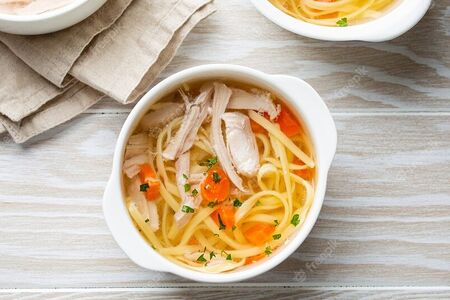 Куриный суп-лапша