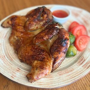 Цыпленок гриль в бельгийском стиле