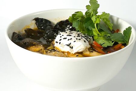 Рамен с курицей