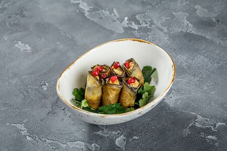 Рулетики из баклажана