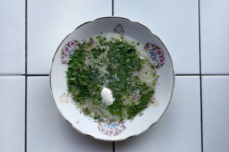 Окрошка на айране