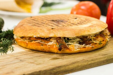 Донер с картофелем фри