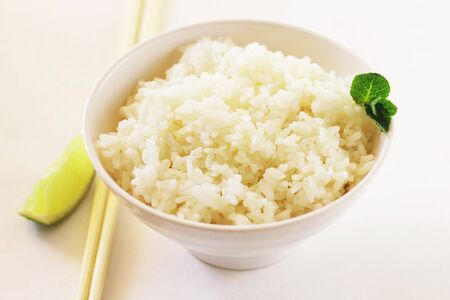 Рис на пару