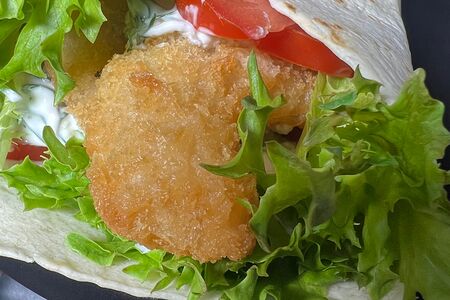 Ролл с креветками