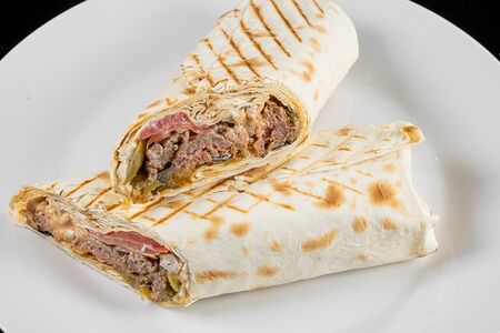 Шаурма по-кавказски с говядиной